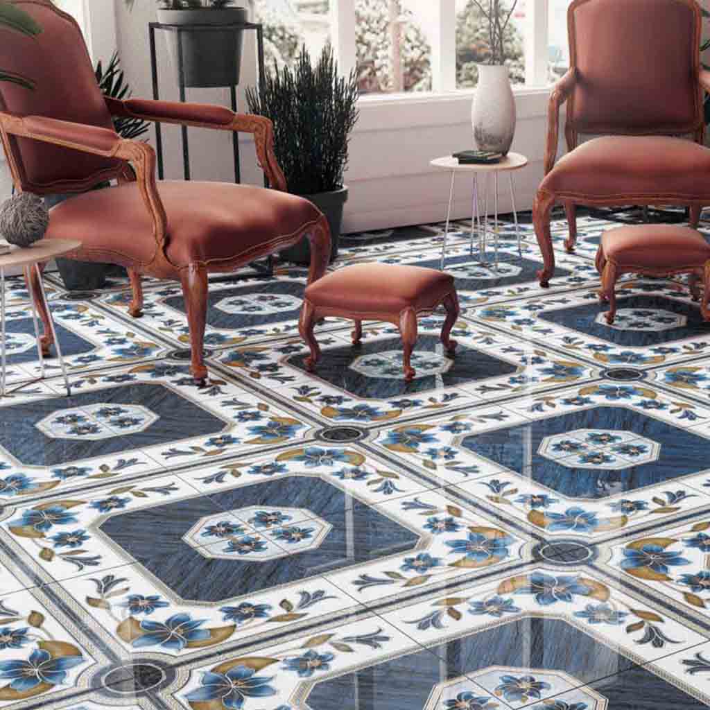 FLORENCIA AZUL 45 X 45 FORMIGRES