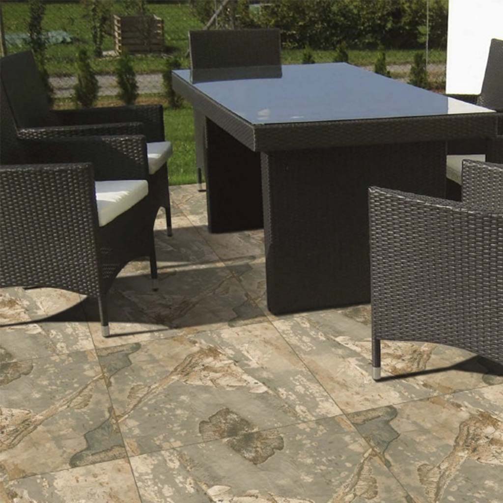 PORCELANATO BROWN 4036 MATE 60 X 60 CM PORCELUX