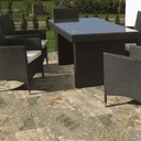 PORCELANATO BROWN 4036 MATE 60 X 60 CM PORCELUX