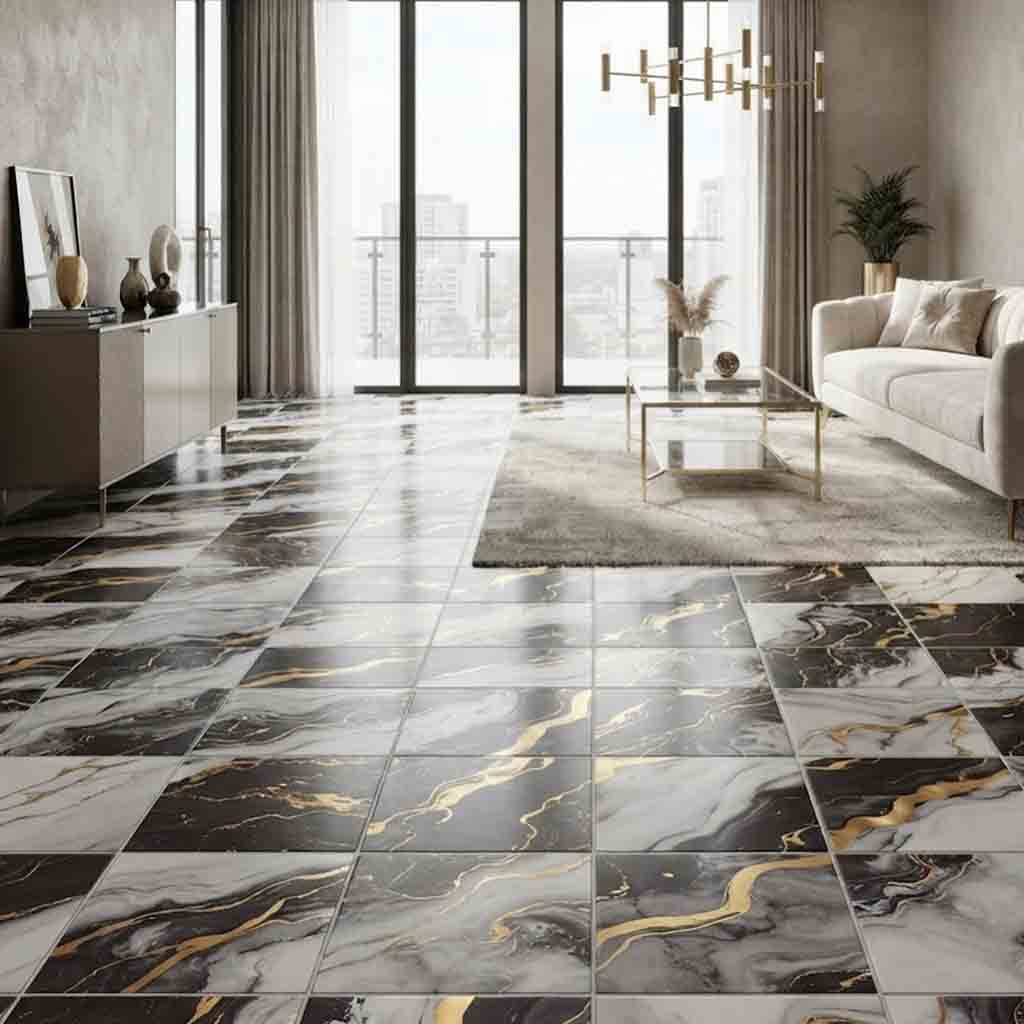 PISO 20370 ONIX BLACK 30 X 30 CM PORCELUX