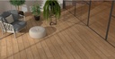 DUELA PORCELANATO ELEGANT BEIGE 20 X 120 CM PORCELUX