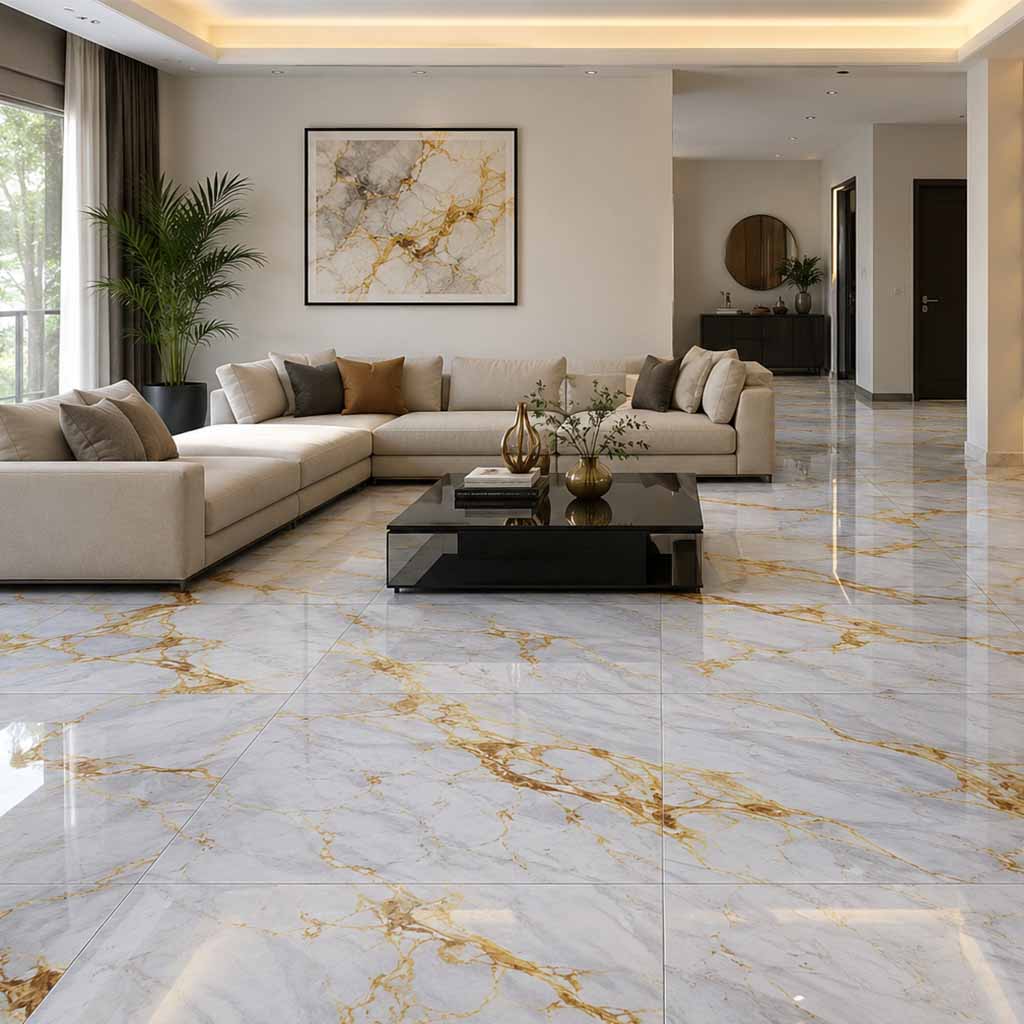 PORCELANATO EL MENTOS GOLD 60 X 120 CM PORCELUX