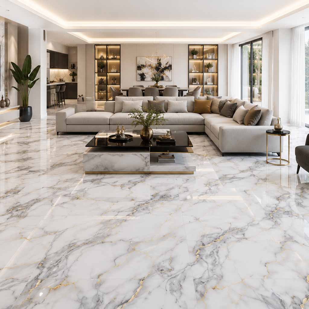 PORCELANATO EL SMOKE GREY 60 X 120 CM PORCELUX