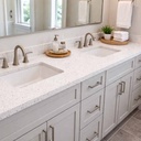 PORCELANATO FULL BODY CRYSTAL WHITE 80 X 240 CM (15MM) PORCELUX