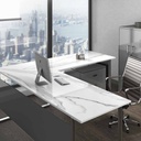 PORCELANATO FULL BODY NEXA WHITE 80 X 240 CM (15 MM) PORCELUX