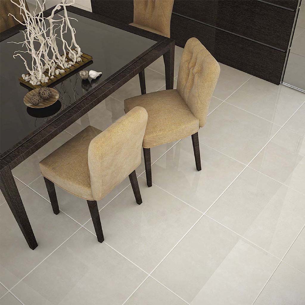 PORCELANATO IVORY 60 X 60 CM PORCELUX