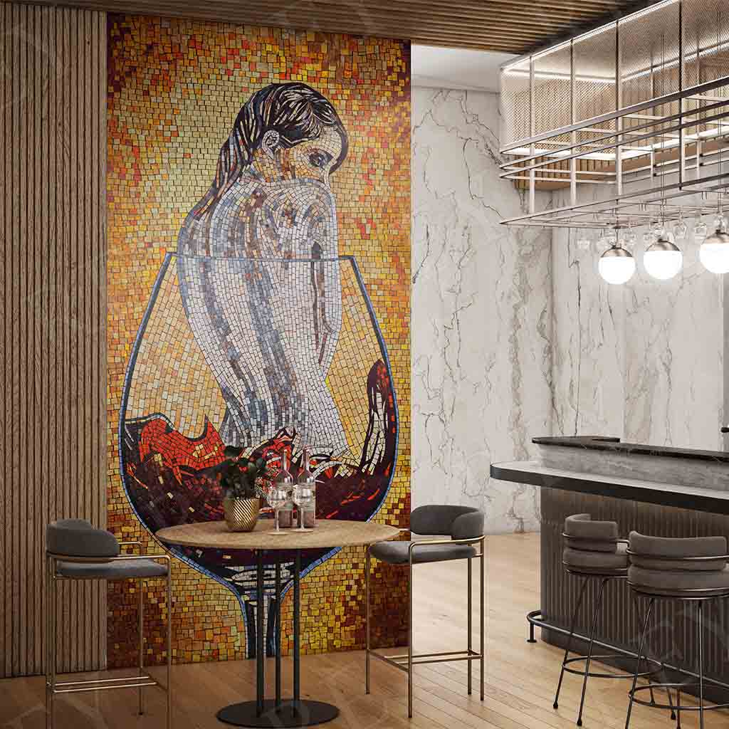 PORCELANATO MOSAICO LADY DIANA 60 X 120 CM PORCELUX