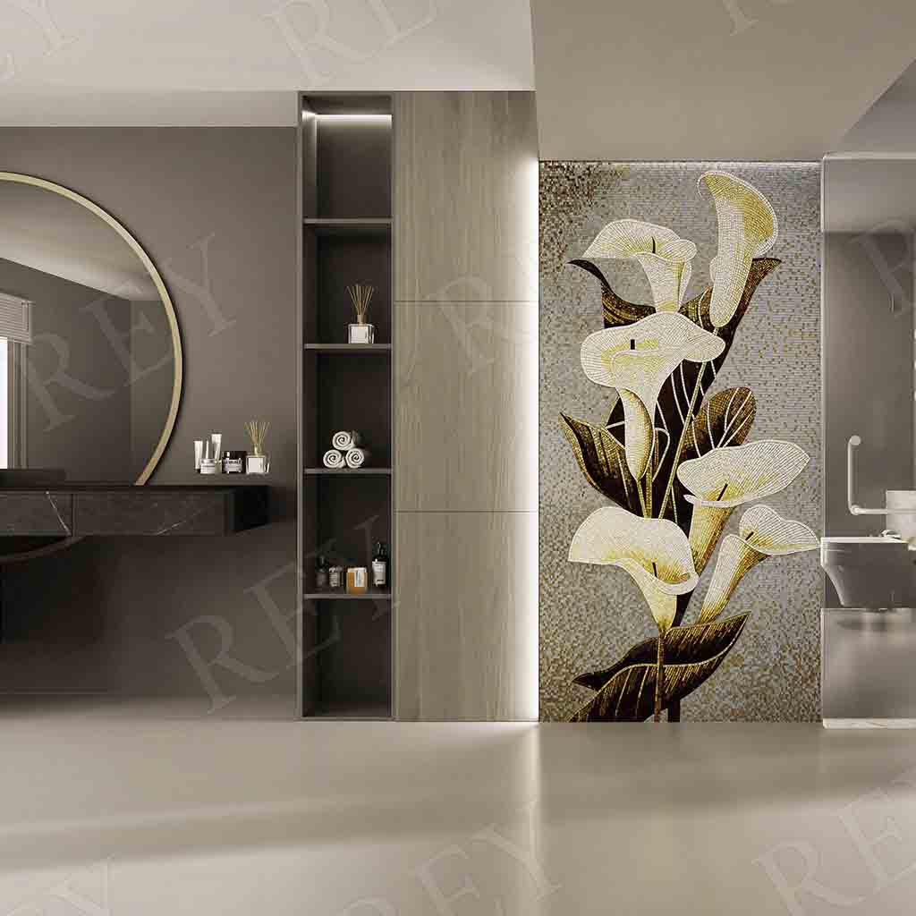 PORCELANATO MOSAICO MOON LILY 60 X 120 CM PORCELUX
