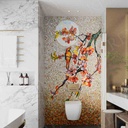 PORCELANATO MOSAICO SUN BIRD 60 X 120 CM PORCELUX