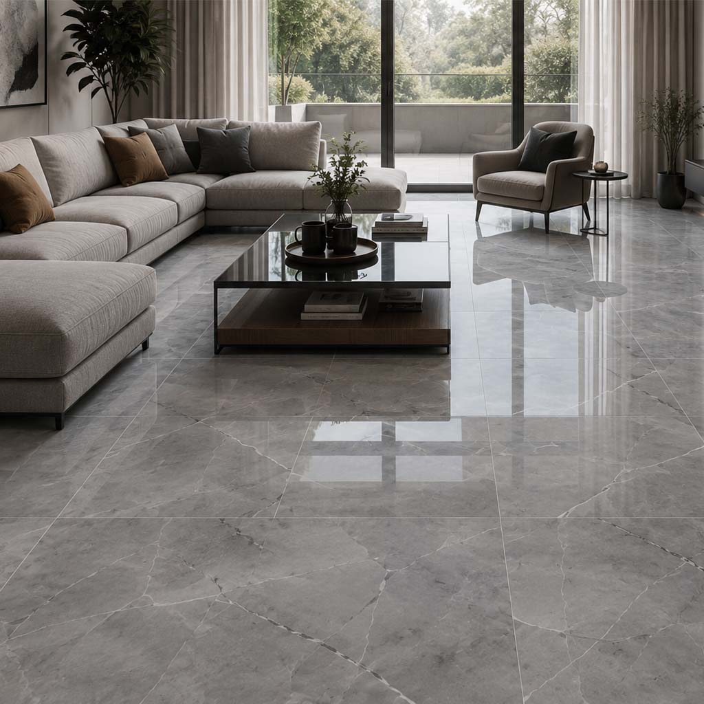 PORCELANATO 019 BRILLANTE 60 X 120 CM PORCELUX