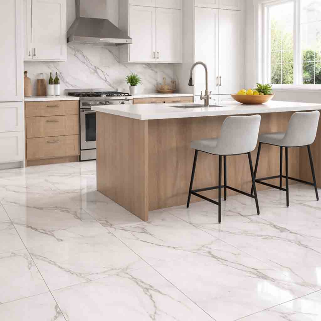 SEMI PORCELANATO BLANCO VETAS 60 X 60 CM ( SUGAR 2249 ) PORCELUX