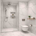 SEMI PORCELANATO END CARTAGO STATUARIO 60 X 120 CM ( mate ) PORCELUX