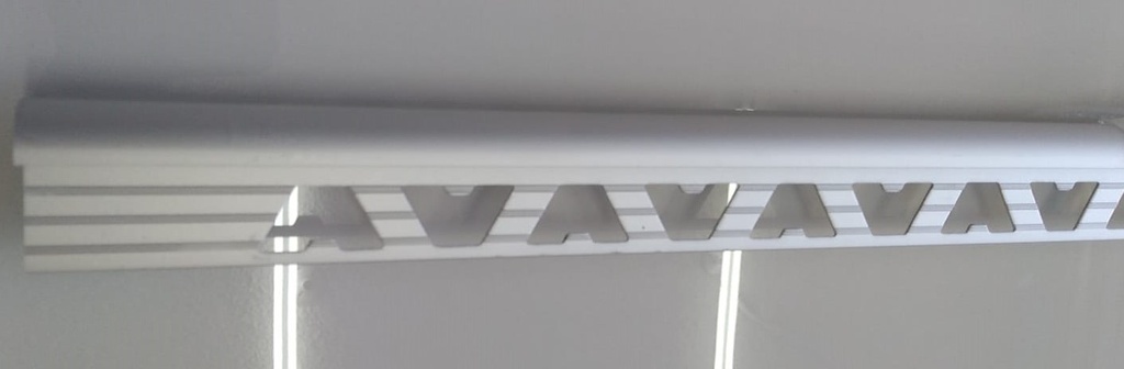 [1031] BOCEL ALUMINIO PLATA MATE 12MM(5978)