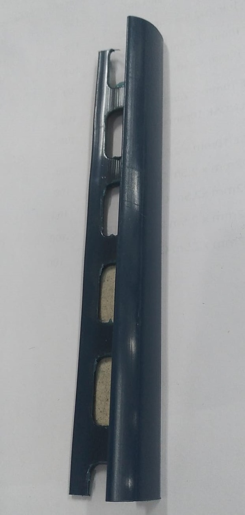 [1000] BOCEL REDONDO PLASTICO LISO AZUL MARINO 10MM