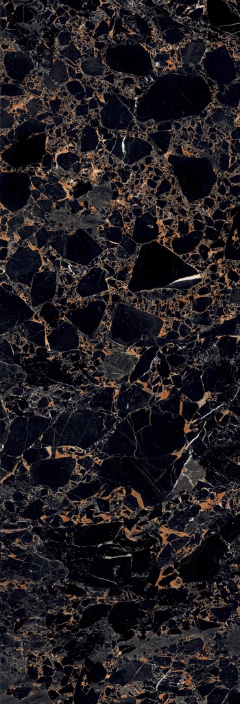 [CER-497] PORCELANATO FULL BODY THUNDER BLACK 80 X 240 CM (15MM) PORCELUX