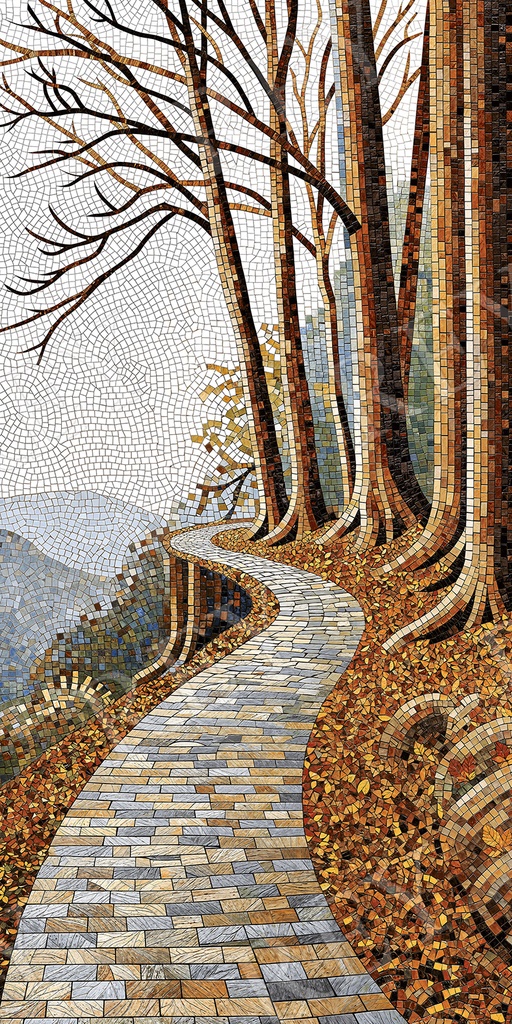 [CER-510] PORCELANATO MOSAICO AUTUMN TRAIL 60 X 120 CM PORCELUX