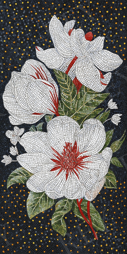 [CER-514] PORCELANATO MOSAICO MAGNOLIA BLOOM 60 X 120 CM PORCELUX