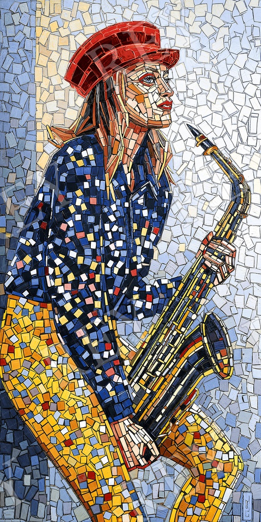 [CER-509] PORCELANATO MOSAICO TRUMPET LADY 60 X 120 CM PORCELUX
