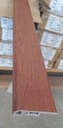 PERFIL DE FINALIZACION CAFÉ (BROWN) 2400*35*8MM P/ SPC (END CAP)