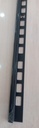BOCEL REDONDO DE ALUMINIO NEGRO MATE DE 12 MM MPRO