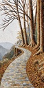 PORCELANATO MOSAICO AUTUMN TRAIL 60 X 120 CM PORCELUX