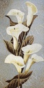 PORCELANATO MOSAICO MOON LILY 60 X 120 CM PORCELUX