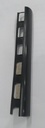 BOCEL REDONDO PLASTICO LISO NEGRO 10MM