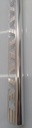 BOCEL METALICO PLATA BRILLANTE 10MM(5381)